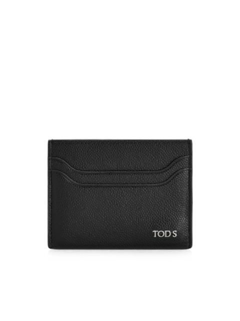 Tod's card holder in leather