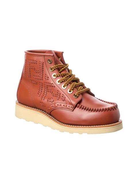FENDI FENDI x Red Wing Leather Bootie