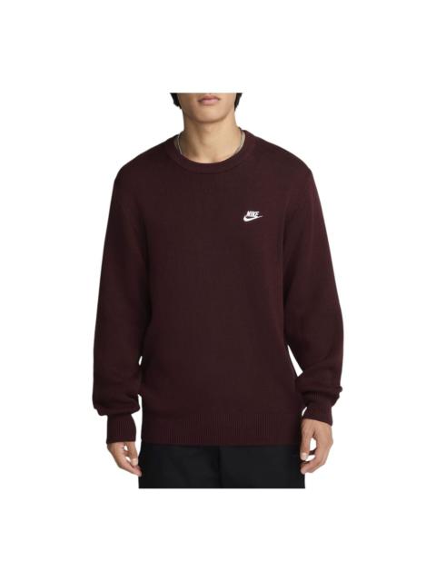 Nike Nike Club Sweatshirt 'Burgundy' FQ2913-652