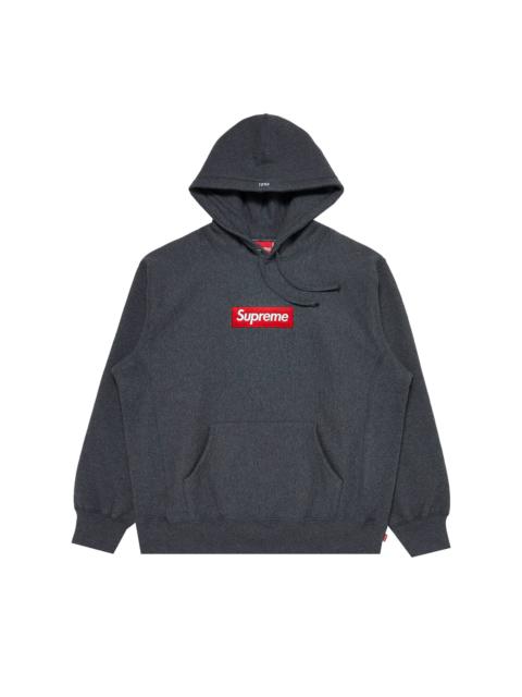 Supreme Box Logo Hooded Sweatshirt 'Charcoal'