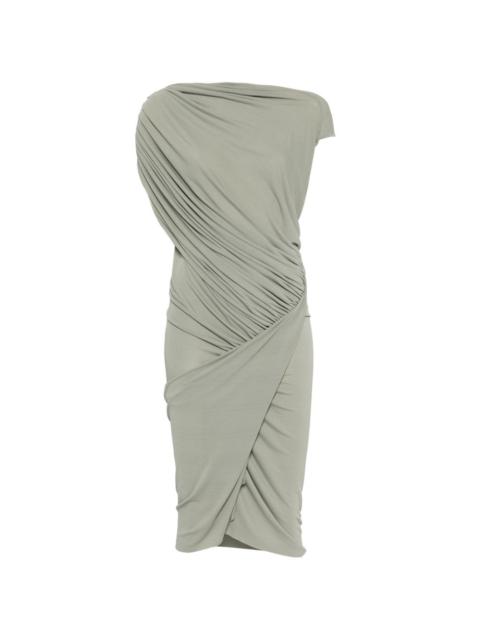 Rick Owens Lilies Ares draped midi dress