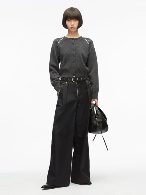 3.1 Phillip Lim Cotton Twill Wide Leg Utility Pants