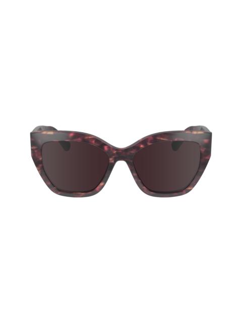 Longchamp Sunglasses Havana Red - OTHER