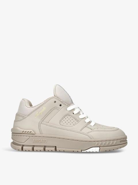 Area Lo leather low-top trainers