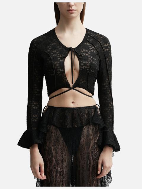 ESTER MANAS LACE CARDIGAN