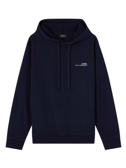 A.P.C. ITEM H HOODIE - ORGANIC FLEECE