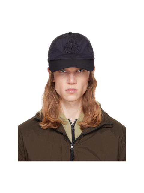 Stone Island Black 9100011 Nylon Metal ECONYL Cap