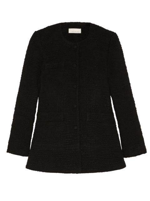 LIBEROWE JKT6CHB OTTO JACKET CHUNKY TWEED BLACK
