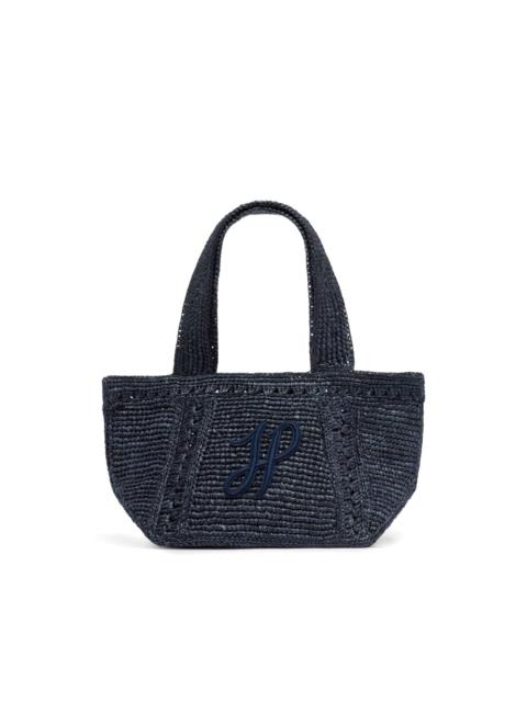 PATOU small JP monogram trapeze-design tote bag