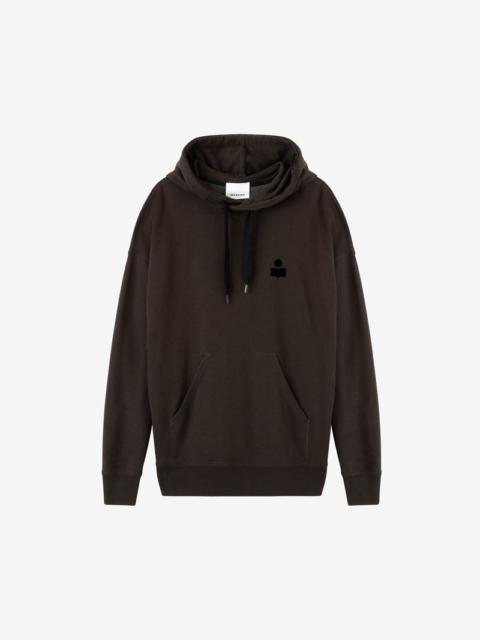 Isabel Marant MALEK LOGO HOODIE SWEATSHIRT