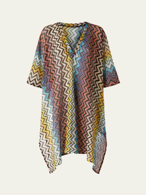 Missoni Chevron Mini Caftan Coverup
