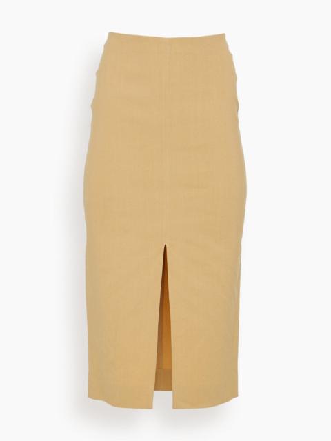 Isabel Marant Mills Skirt in Straw