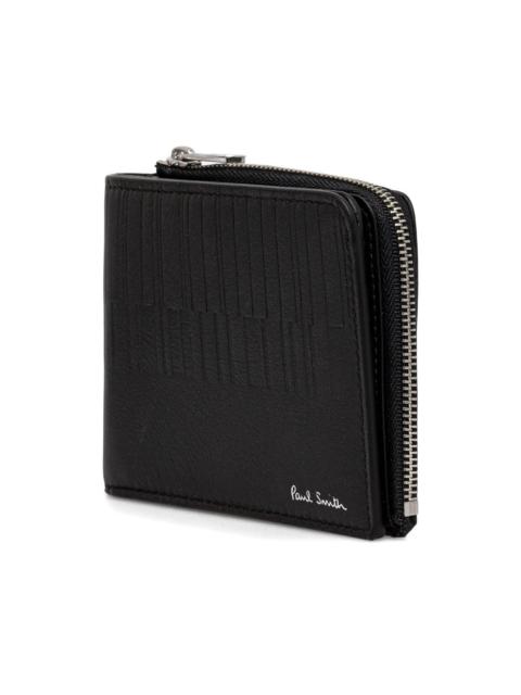 Paul Smith logo-print zip wallet
