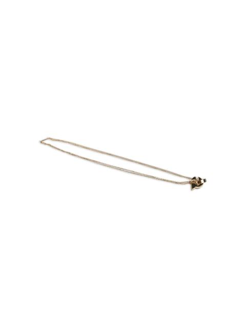 FERRAGAMO Double-Gancini necklace
