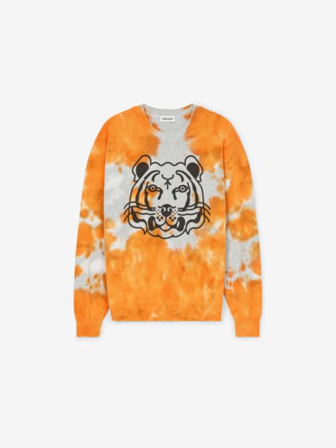 KENZO K-Tiger tie-dyed jumper