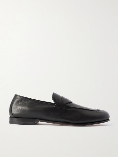 TOM FORD Gigi Full-Grain Leather Loafers