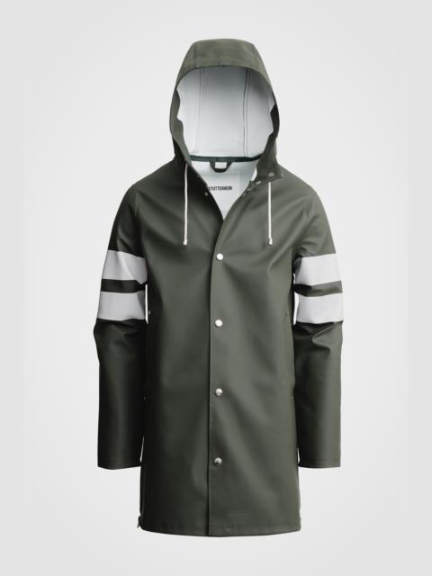 Stutterheim Stockholm Bike Raincoat Green