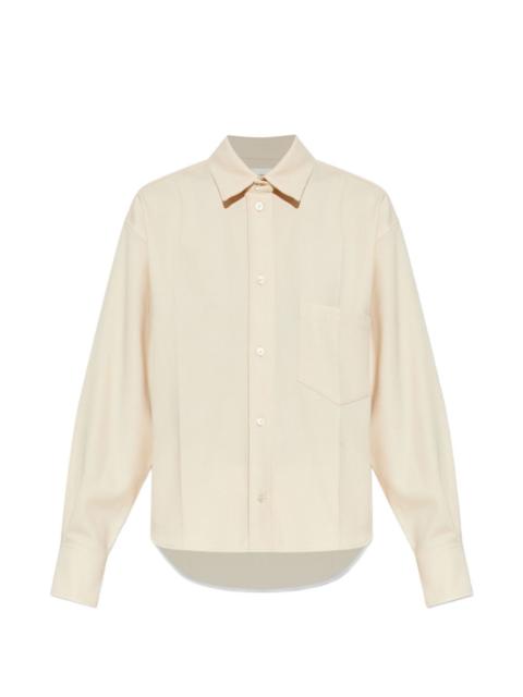 Victoria Beckham chest-pocket blouse