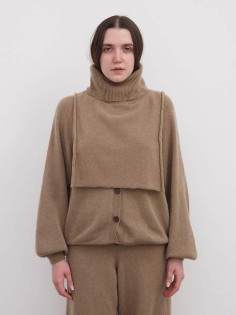 BASERANGE Enso Neck Warmer - Recycled Cashmere Rib