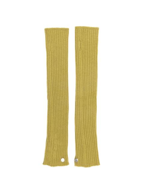 cashmere arm-warmers