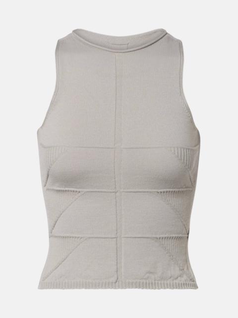 Rick Owens Temple virgin wool tank top