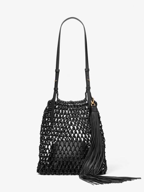 MICHAEL KORS COLLECTION Loli Macramé Shoulder Bag