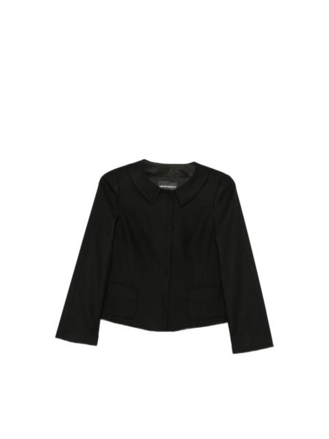 EMPORIO ARMANI Wool blend blazer jacket