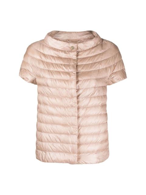 Margherita short-sleeved puffer jacket