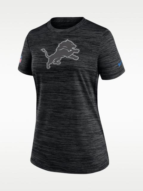 Nike Detroit Lions Rivalries Collection Sideline Velocity Women's Nike Dri-FIT NFL T-Shirt