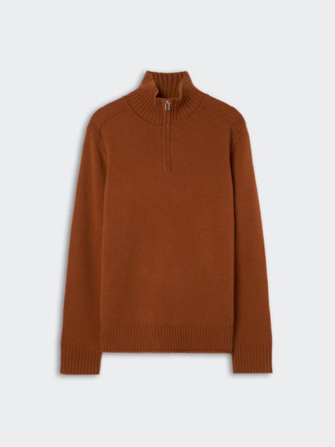 GUEST IN RESIDENCE Half Zip Turtleneck