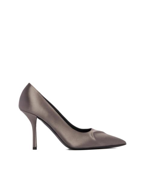 Alaïa heart detail heeled pumps