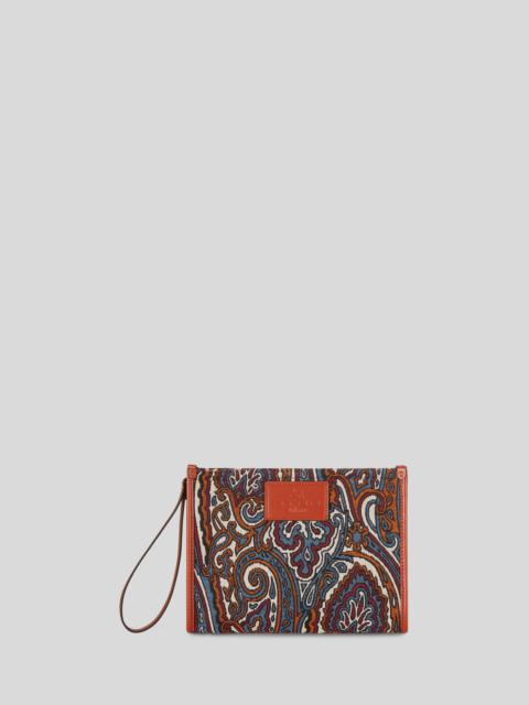 Etro JACQUARD FABRIC NÉCESSAIRE