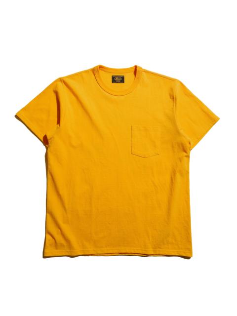 The Real McCoys BC25003 Buco Tee / Skull Piston Yellow