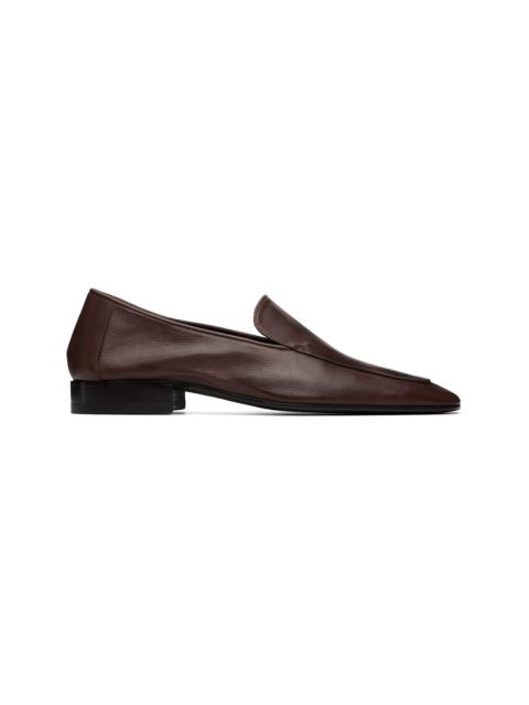 Dries Van Noten Brown Leather Loafers