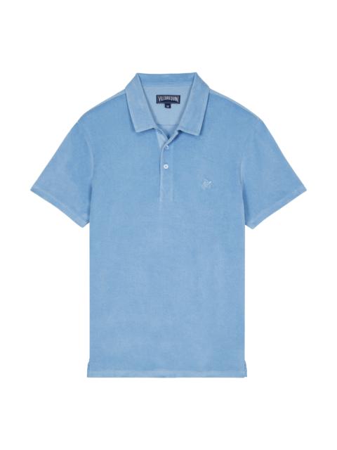 Vilebrequin Men Organic Cotton Terry Polo Solid