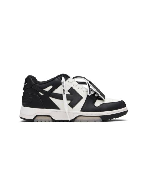 Off-White White & Black Out Of Office Calf Leather Sneakers