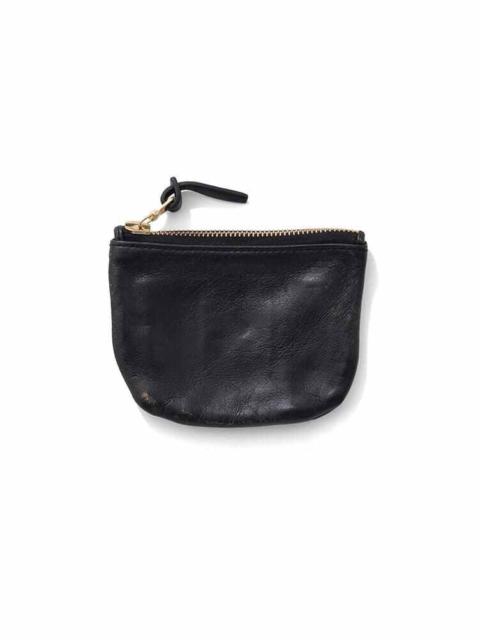 visvim LEATHER WALLET DMGD BLACK