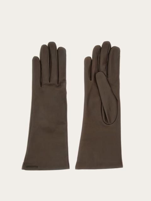 FERRAGAMO Long nappa gloves