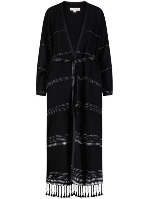 lemlem Leliti fringed beach robe