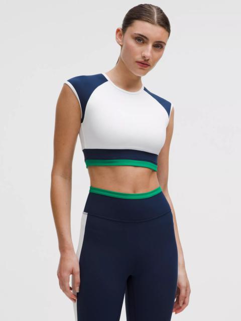 lululemon Nulu Cropped Short-Sleeve Shirt *Retro Remix Set