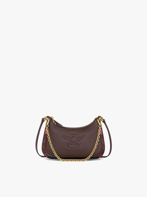 MCM Aren Duo Hobo in Maxi Visetos and Calfskin