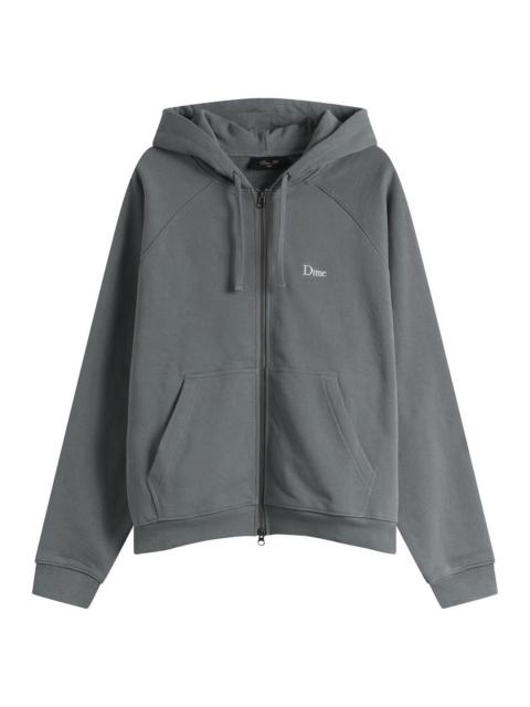 Dime Dime Classic Small Logo Zip Hoodie