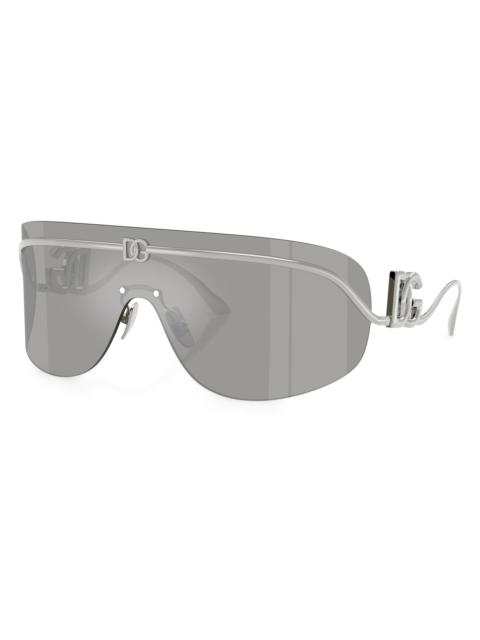 Dolce & Gabbana Women's DG2320 Pillow Sunglasses - Silver Grey