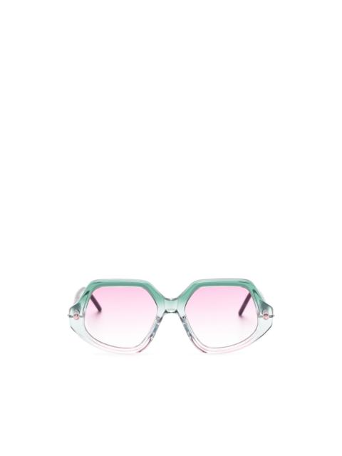 Kuboraum Maske P20 geometric-frame sunglasses