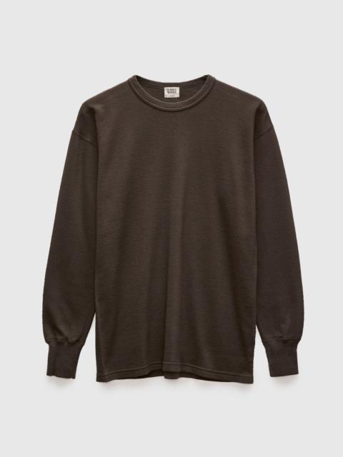 Warehouse & Co. Long Sleeve Thermal Tee in Sumikuro