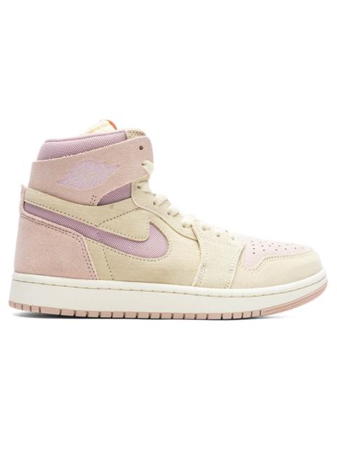Jordan AIR JORDAN 1 ZOOM CMFT 2 WOMEN'S - MUSLIN/PLUM CHALK/PARTICLE BEIGE/SAIL