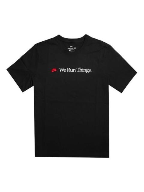 Nike Nike Sportswear Airathon Short Sleeve Black CT6877-010