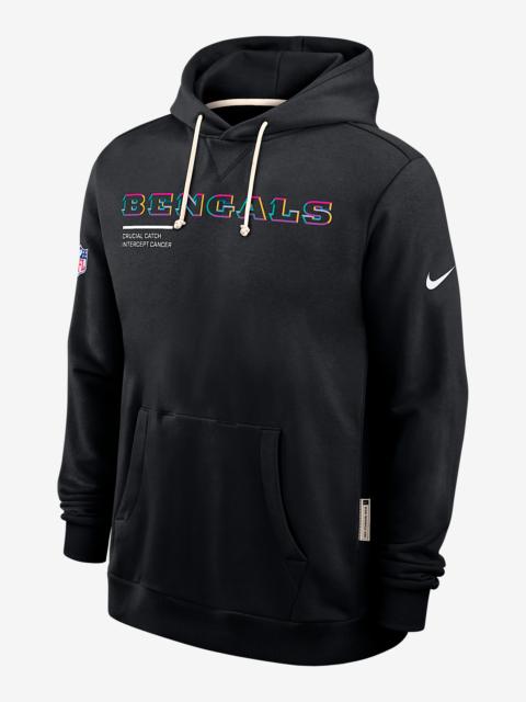 Nike Cincinnati Bengals Crucial Catch Sideline Men's Nike Dri-FIT NFL Pullover Hoodie
