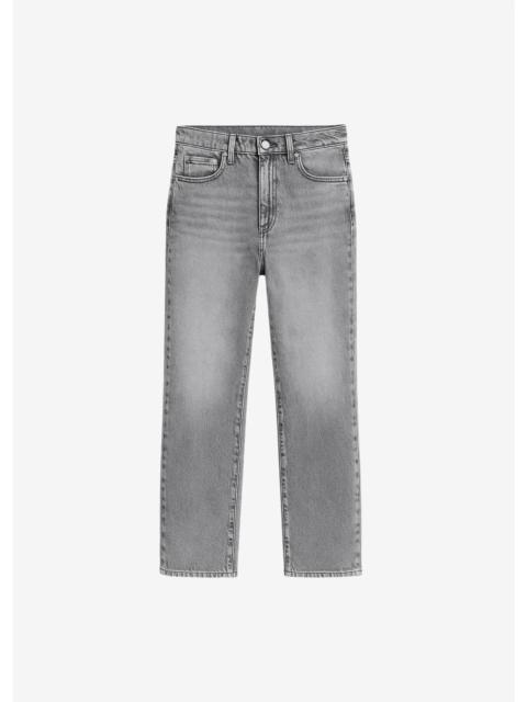 The Frankie Shop Cig Straight Jeans - Grey Wash