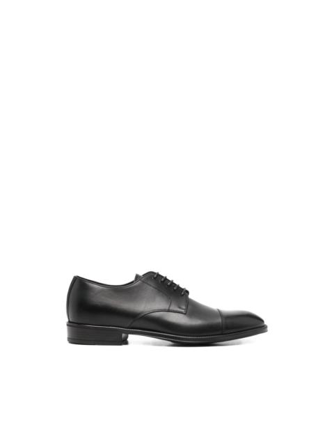 Canali cap-toe lace-up Derby shoes